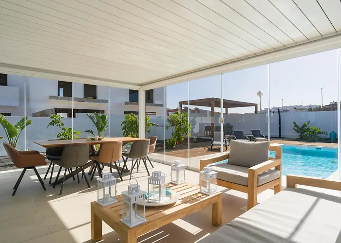 Βίλα Buena Onda Modern Design, Heated Pool Κοραλέχο